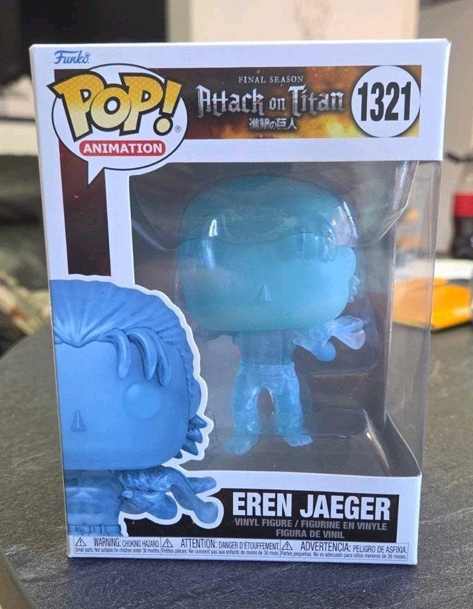 Funko POP! Animatieaanval op Titan — Eren Jaeger #1321 — F, Ophalen, Zo goed als nieuw