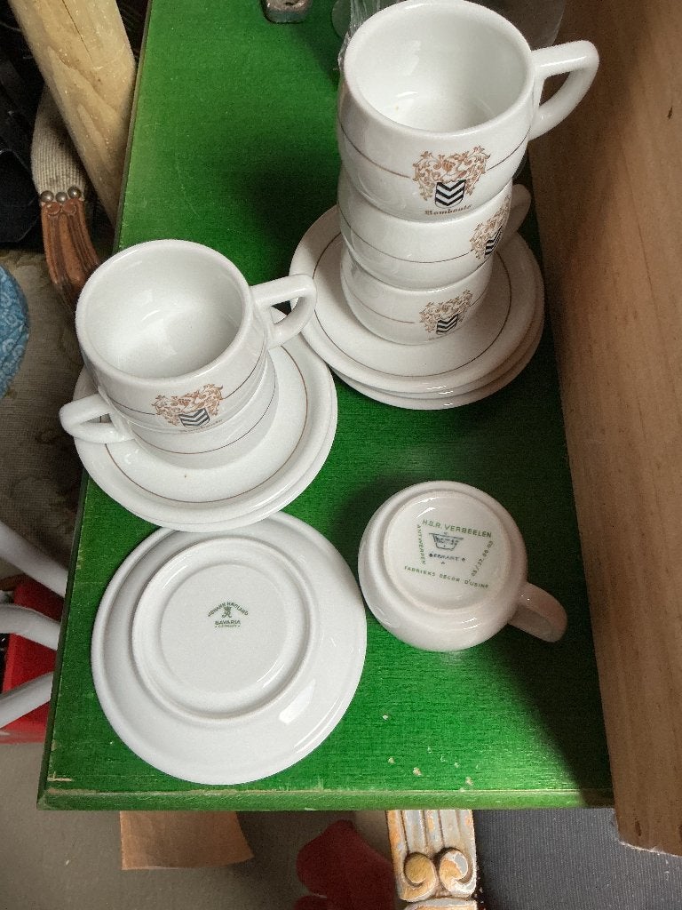Koffietasjes, Huis en Inrichting, Ophalen, Overige merken, Zo goed als nieuw, Kop(pen) en/of Schotel(s)