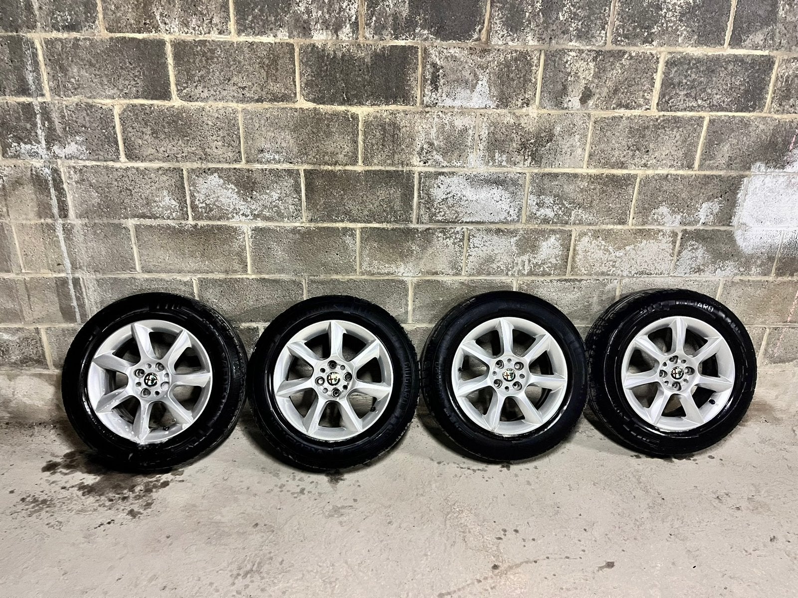 Jantes Alfa Romeo, Autos : Pièces & Accessoires, Pneus & Jantes, 15 pouces, 185 mm, Pneu(s), Enlèvement