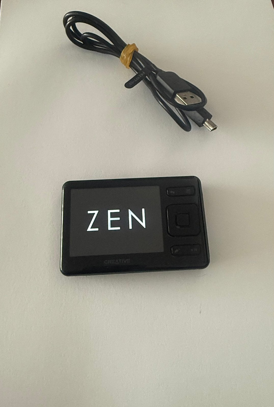 MP3 Creative Zen 8gb, Enlèvement ou Envoi, 2 à 10 GB, Utilisé, Autres types