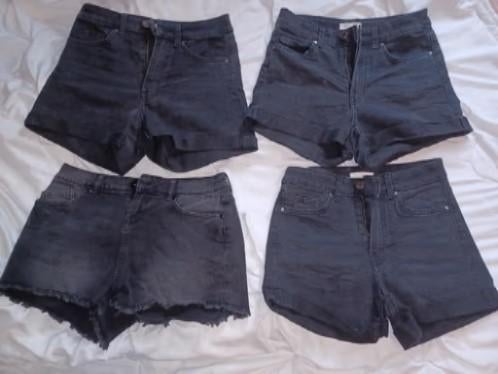 4 shorts en jeans noir pour 5 euros taille 14 ans t.36, Enfants & Bébés, Vêtements enfant | Taille 164, Enlèvement ou Envoi
