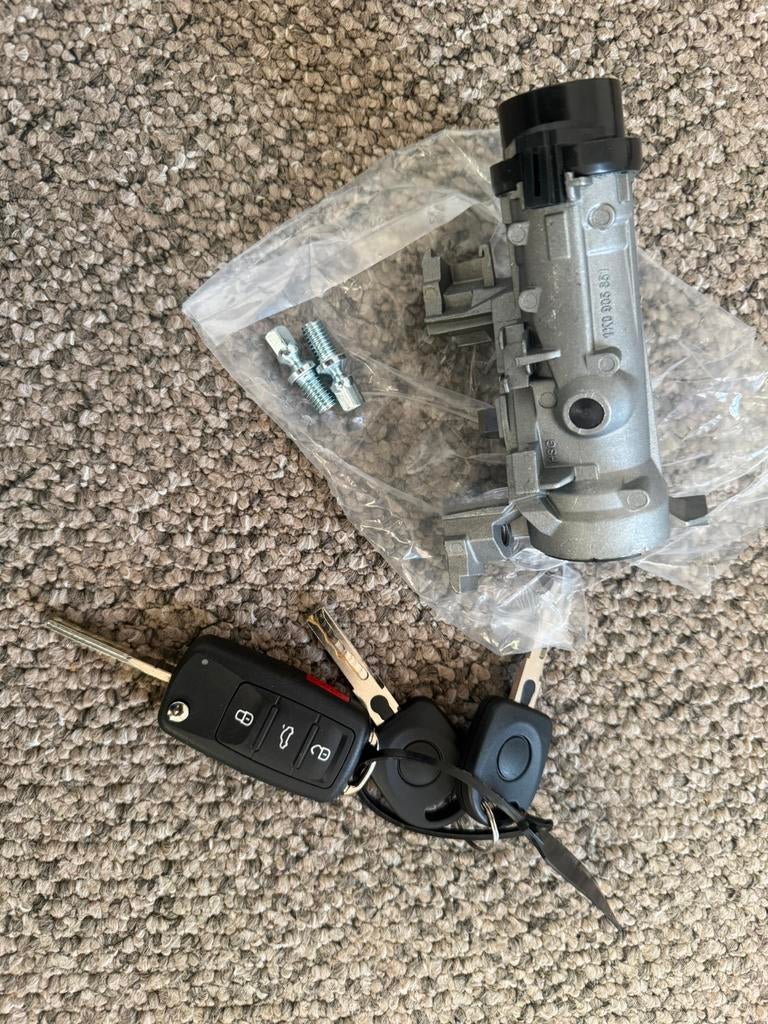 Contactslot VW/AUDI (1K0905851/1K0905851B) 3 sleutels, Ophalen, Audi