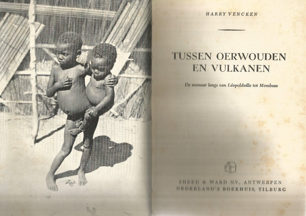 TUSSEN OERWOUDEN EN VULKANEN  -  Harry Vencken, Ophalen of Verzenden, Hans Vencken