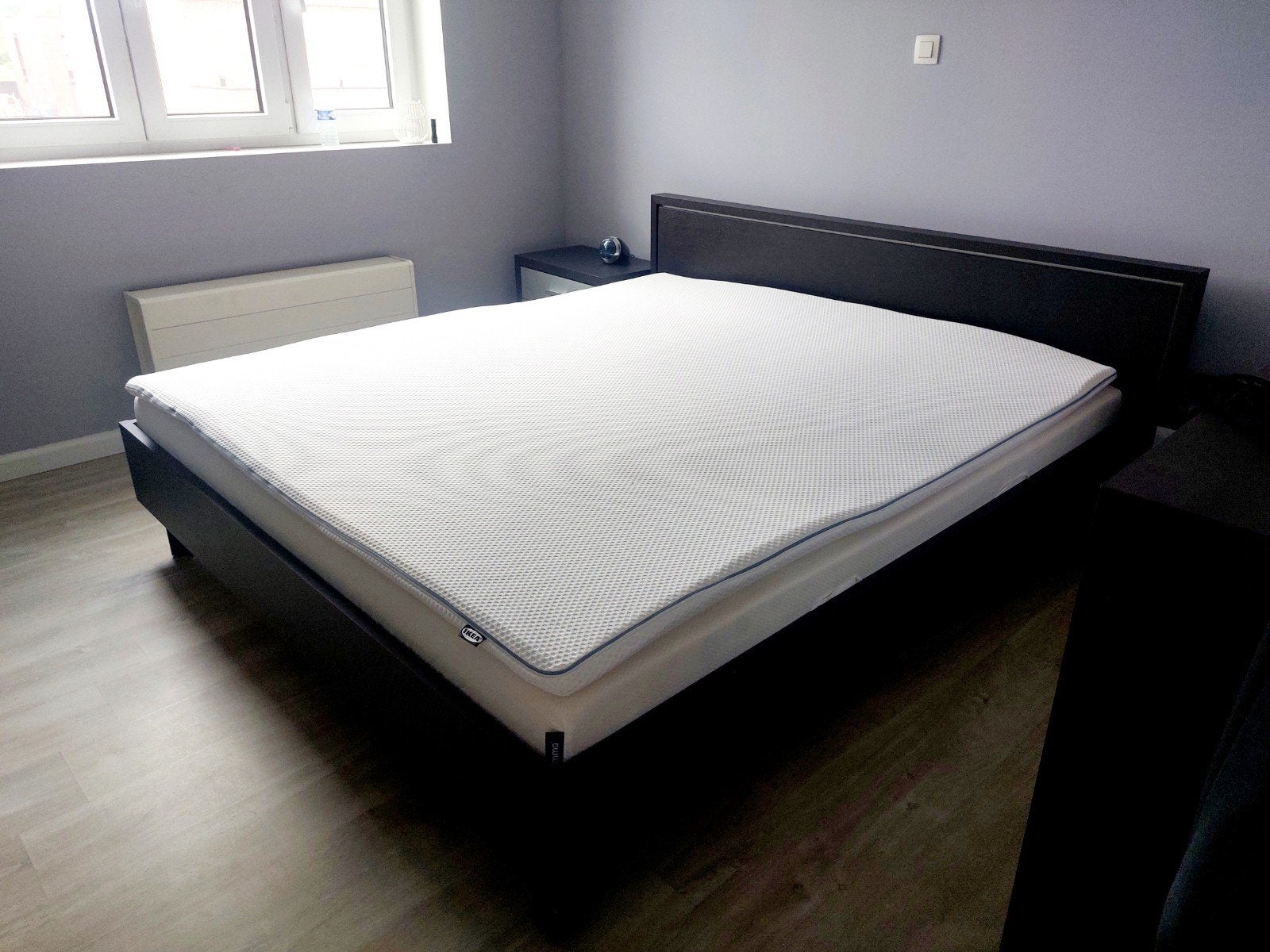 Lit 2 x sommier à lattes 180 x 200 avec matelas, Maison & Meubles, Chambre à coucher | Lits boxsprings, Enlèvement