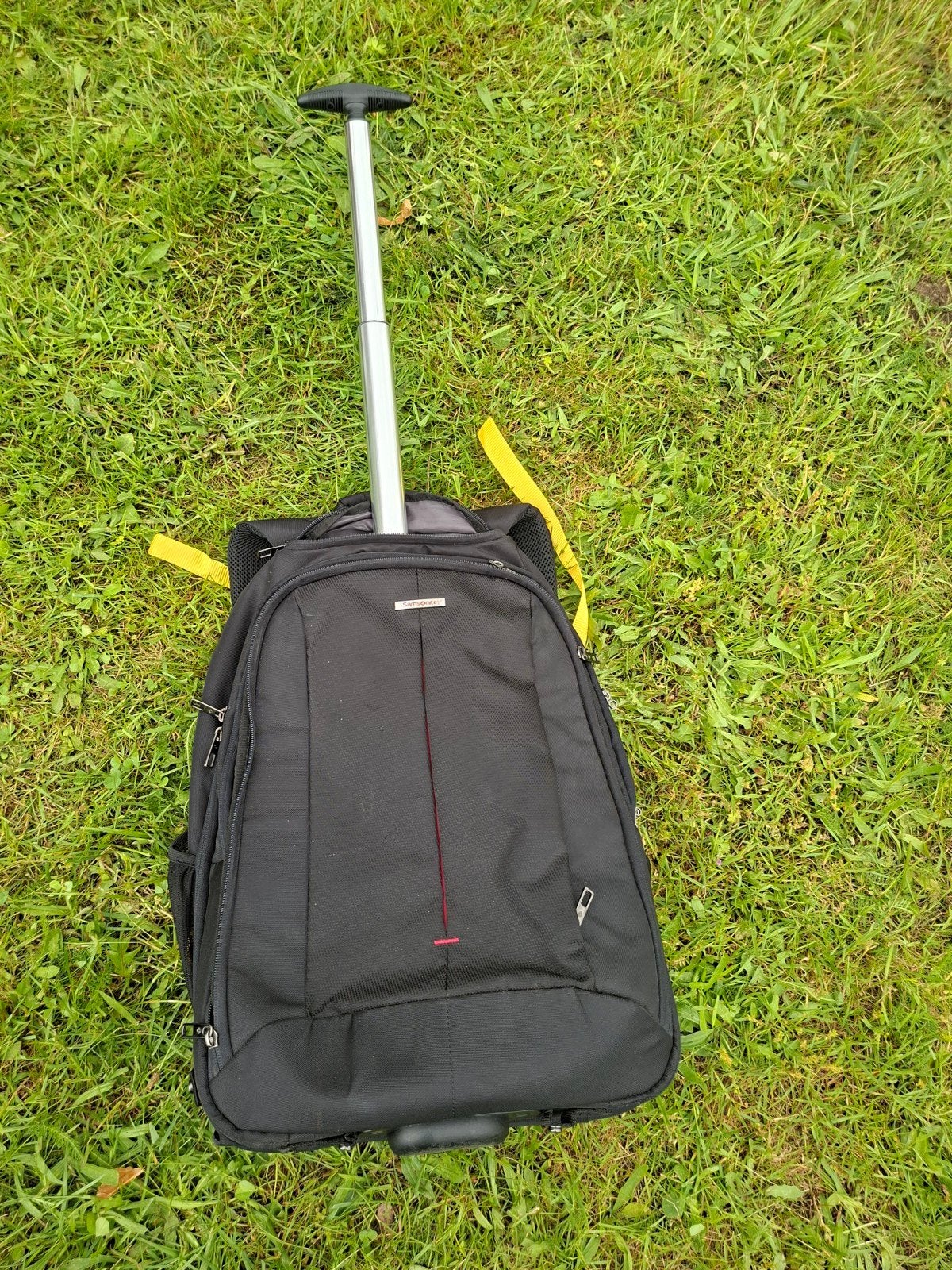 Samsonite trolley/ rugzak, Ophalen