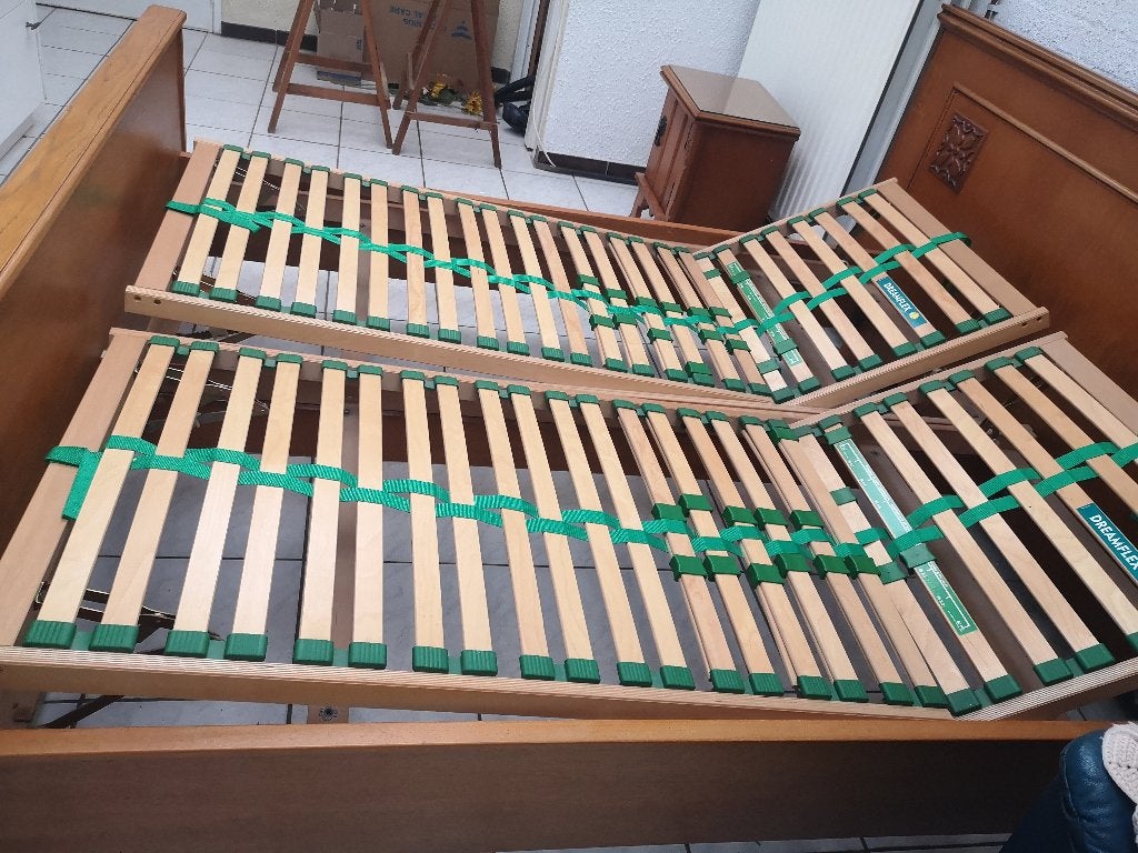 2 sommiers à lattes pour 1 personne 78 cm x 195 cm, Enlèvement, Une personne