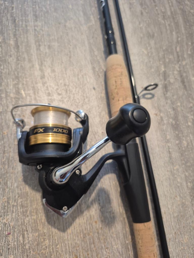 Shimano technium spinning, Ophalen