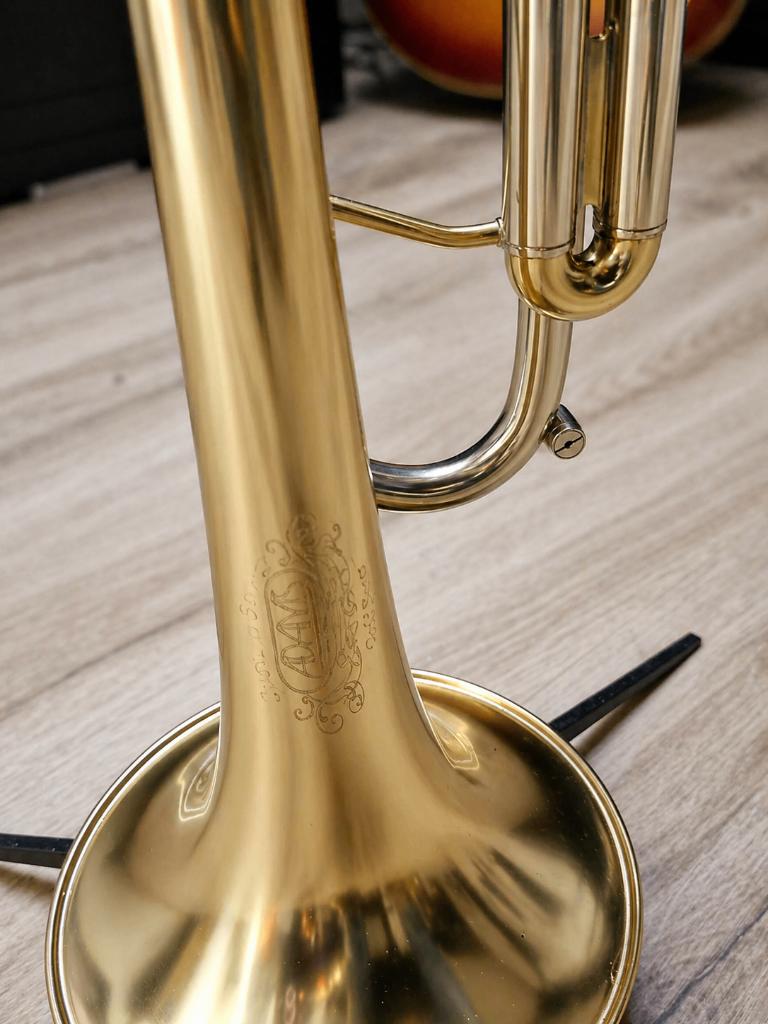 Trompette ADMAS A4 CUSTOM, Musique & Instruments, Enlèvement, Comme neuf, Trompette en si bémol