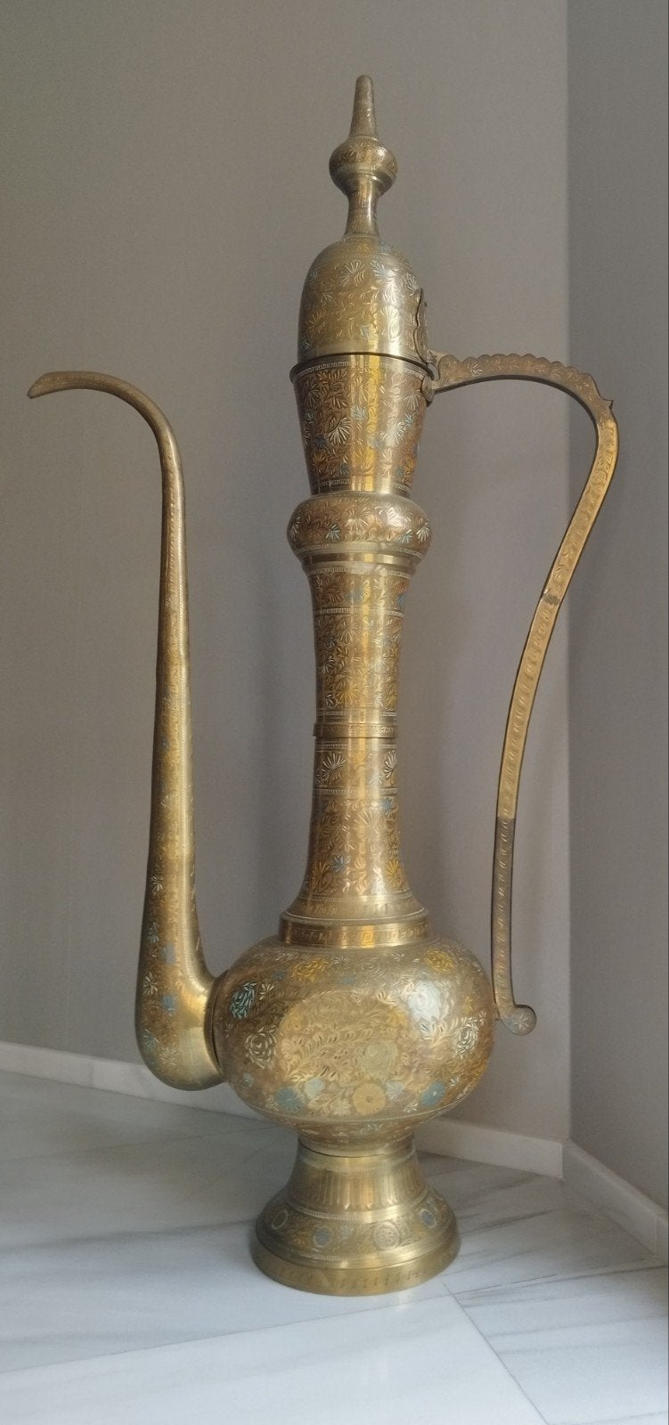 Uitzonderlijke grote koperen pot, Antiek en Kunst, Ophalen