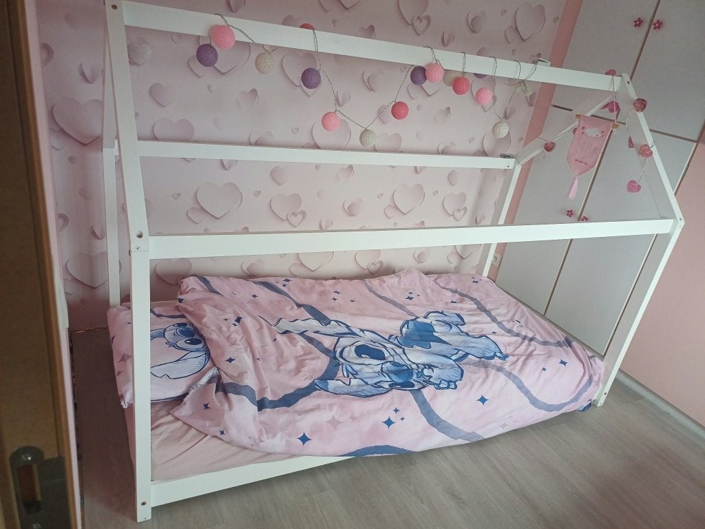 Houten kinderbed in goede staat ., Ophalen, Gebruikt