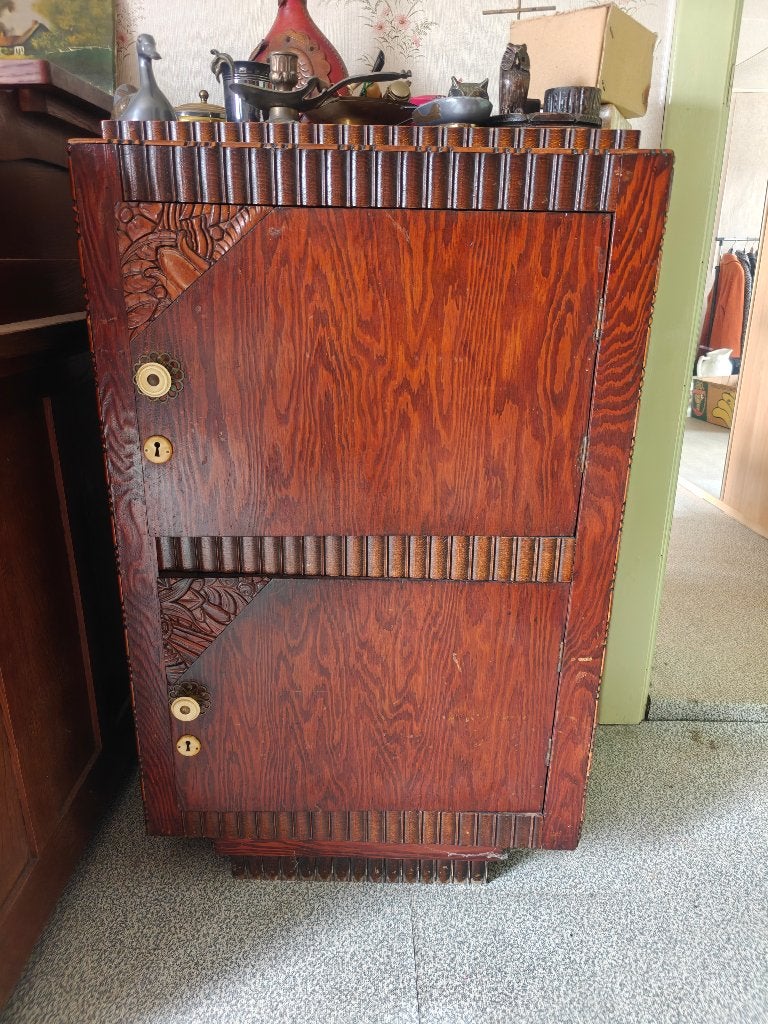 vintage kast, Antiquités & Art, Enlèvement