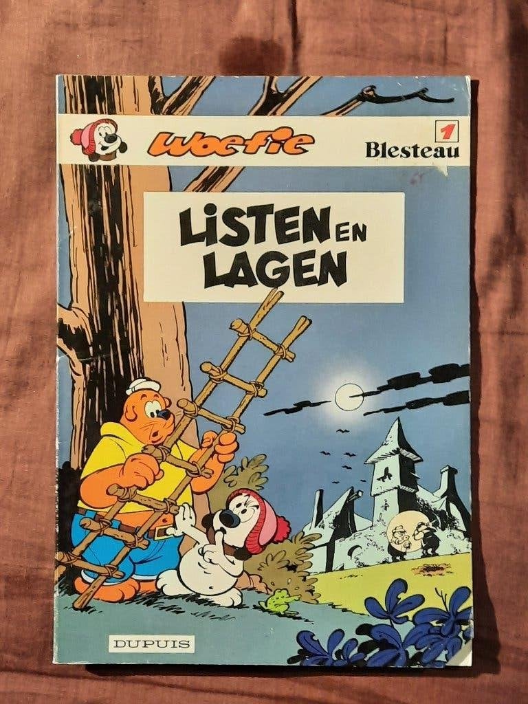 Woefie 1: listen en lagen, Eén stripboek, Ophalen of Verzenden, Gelezen