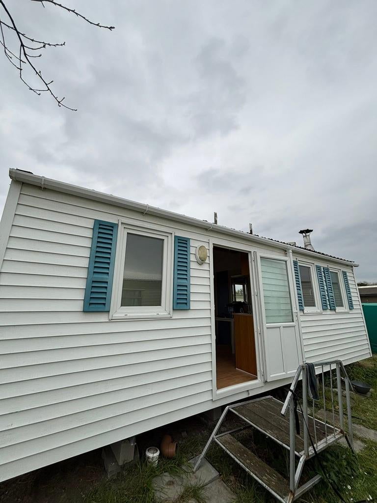 Caravane a vendre - Camping De Haan, Caravanes & Camping, Caravanes résidentielles, Jusqu'à 6