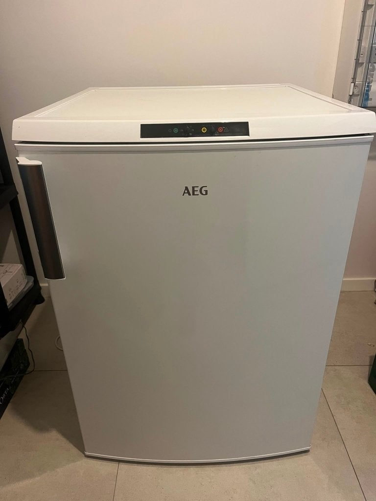 AEG diepvriezer, Gebruikt, Ophalen, Vrieskast, 85 tot 120 cm