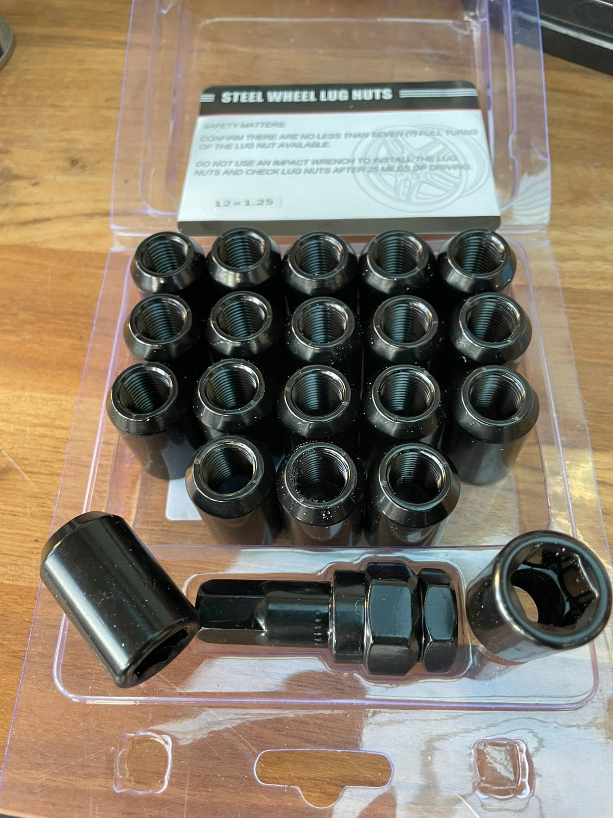 Wielbouten moeren  m12 x 1,5, Ophalen