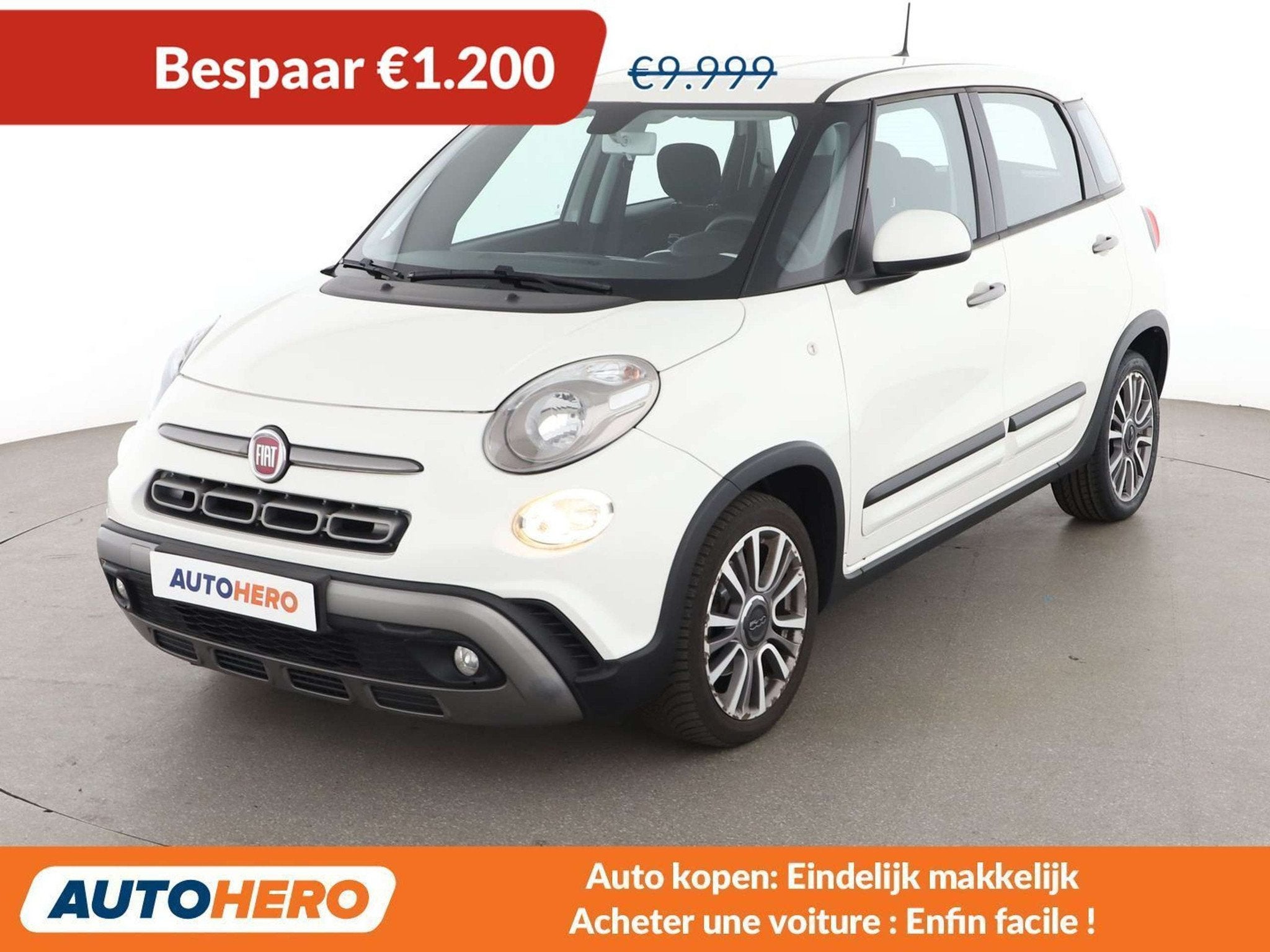 Fiat 500L 1.4 Cross (bj 2018), Auto's, Voorwielaandrijving, 1330 kg, Gebruikt, 95 pk