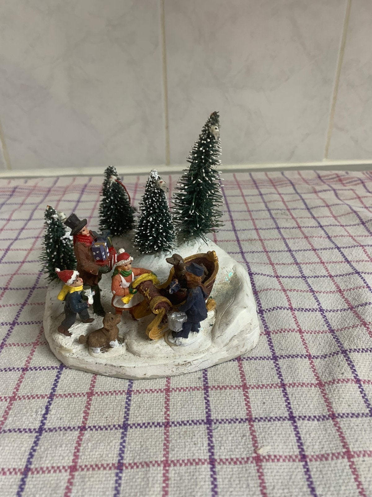 Kersttafereel set 2, Diversen, Ophalen, Zo goed als nieuw