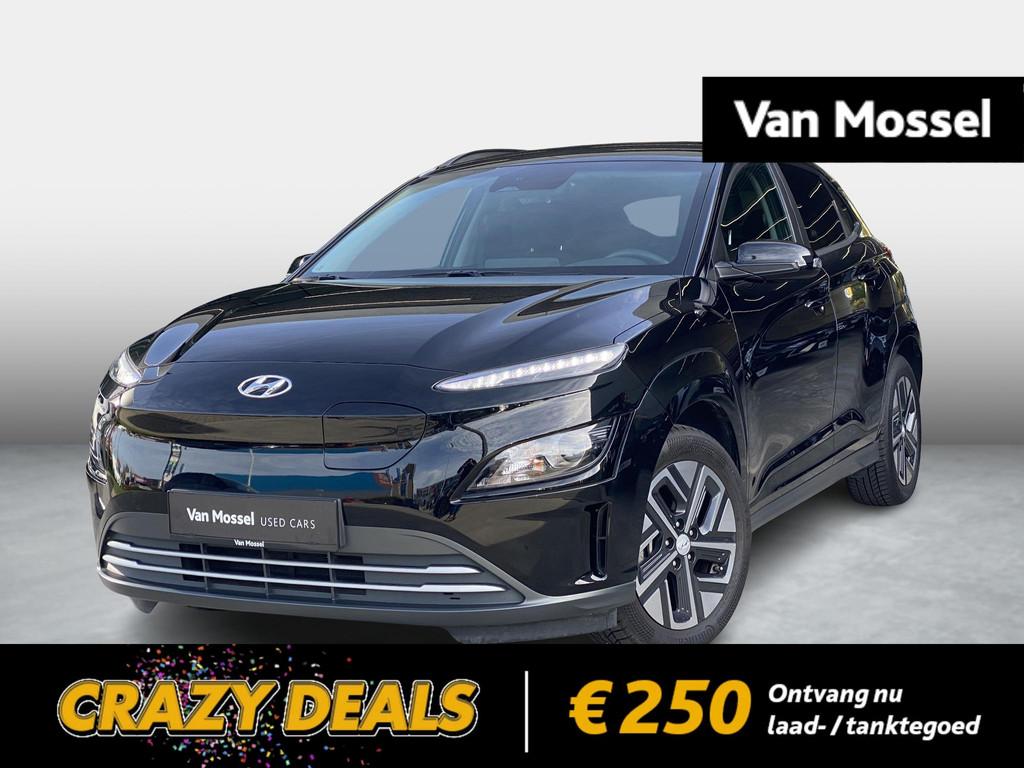 Hyundai Kona EV Fashion 39 kWh, Auto's, Hyundai, Stof, 136 pk, Zwart, 5 deurs