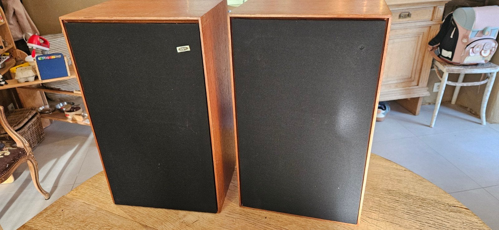 Kef Chorale, TV, Hi-fi & Vidéo, Enlèvement, Utilisé, Enceinte d'étagère, KEF