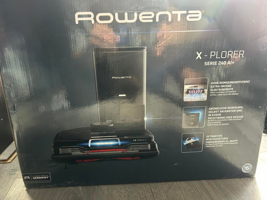 Rowenta X-Plorer Serie 240+ AI, Enlèvement, Aspirateur robot