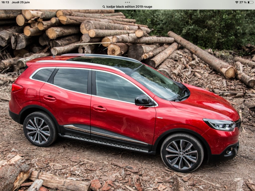 Échange Renault Kadjar black edision, Autos, Rouge, Kadjar, Achat, Euro 6