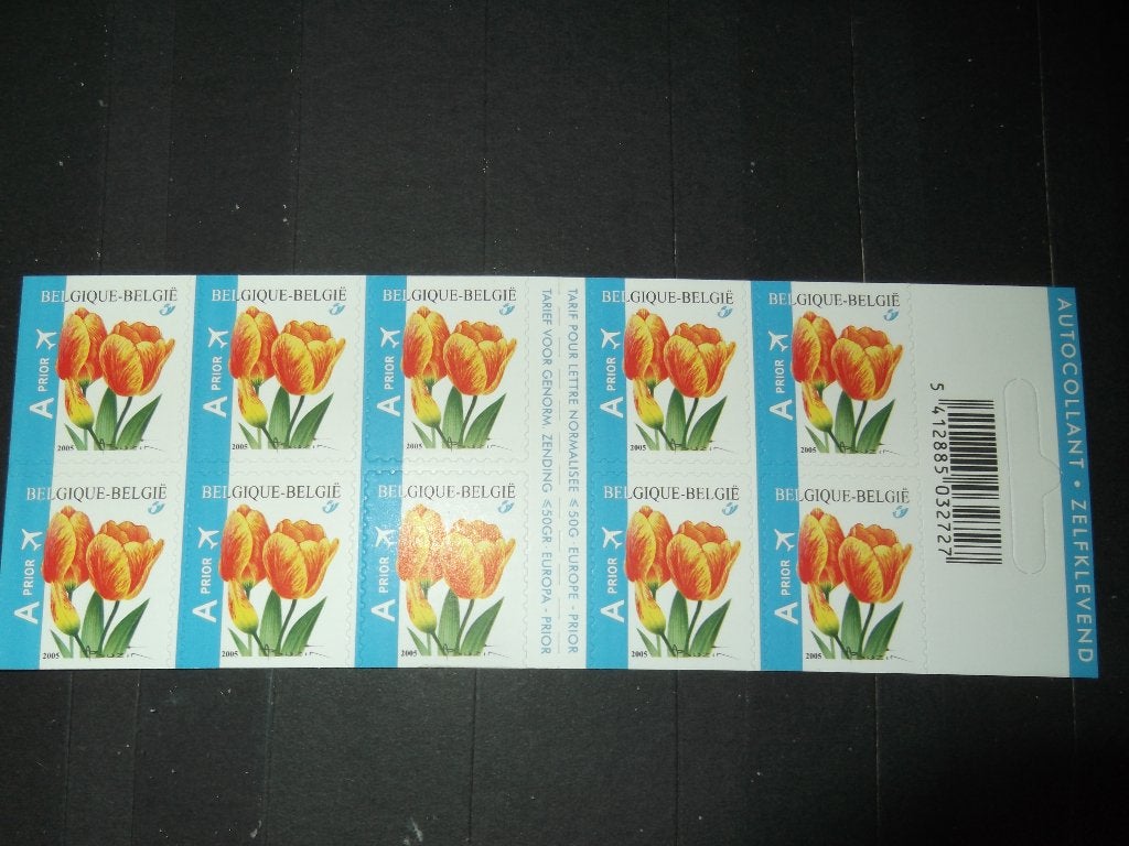 B54 Tulpen - Tulipes Europe, Timbres & Monnaies, Timbres | Europe | Belgique, Enlèvement ou Envoi, Non oblitéré, Timbre-poste