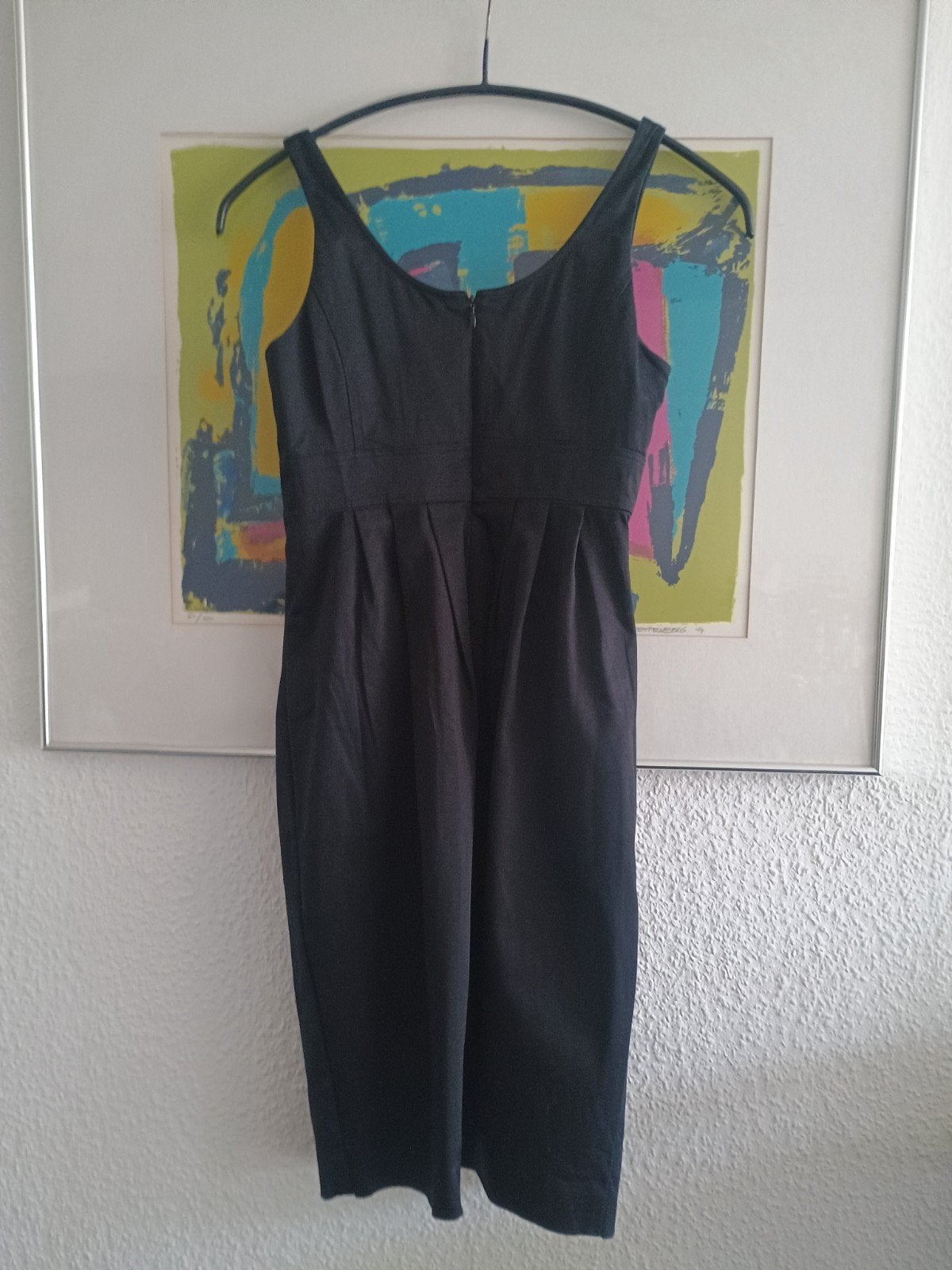 BURBERRY jurkje zwart katoen S, Enlèvement ou Envoi, Comme neuf, Burberry, Noir
