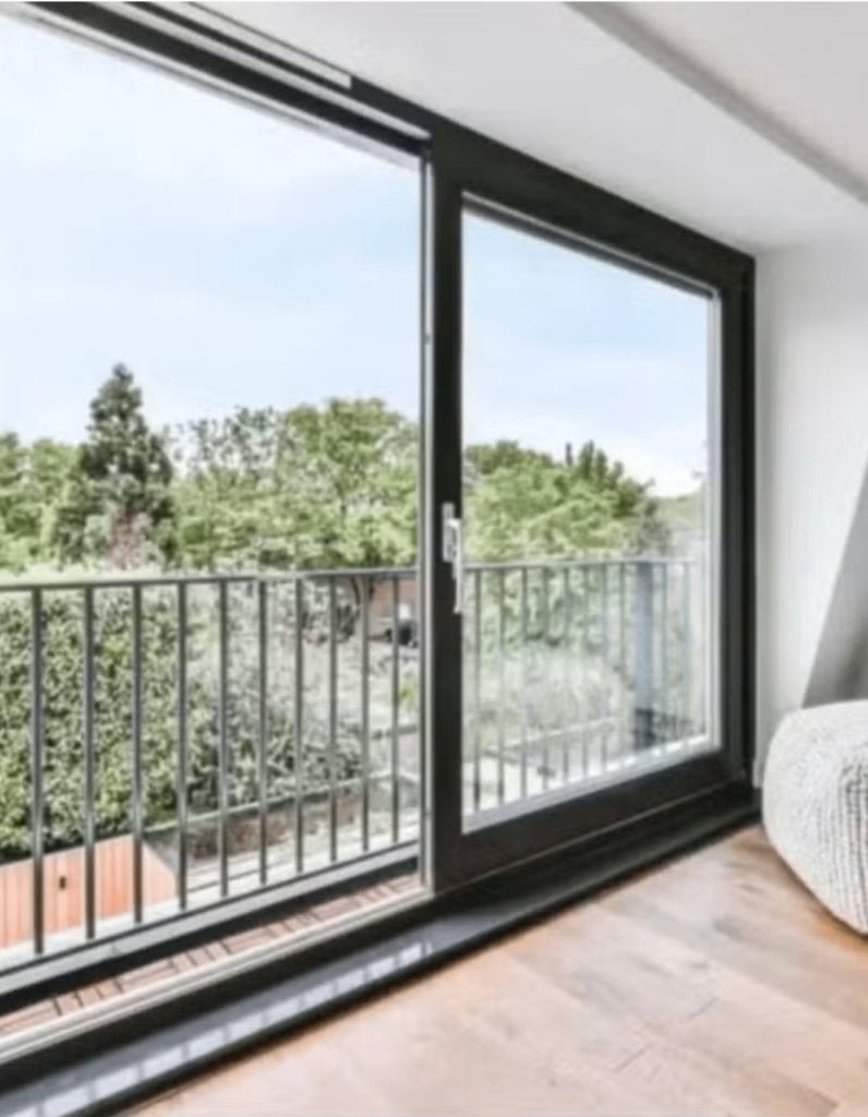 Aluminium schuifraam reynaers., Doe-het-zelf en Bouw, Ophalen, Gebruikt, Aluminium