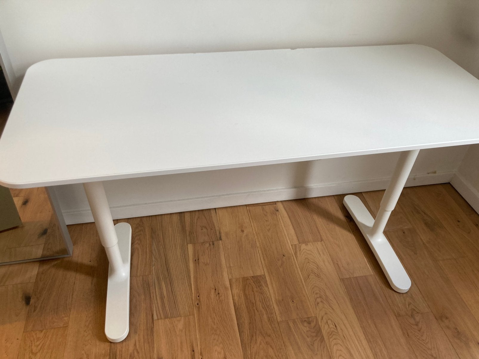 Bureau Bekant Ikea, réglable en hauteur, Maison & Meubles, Bureaux, Enlèvement, Comme neuf, IKEA
