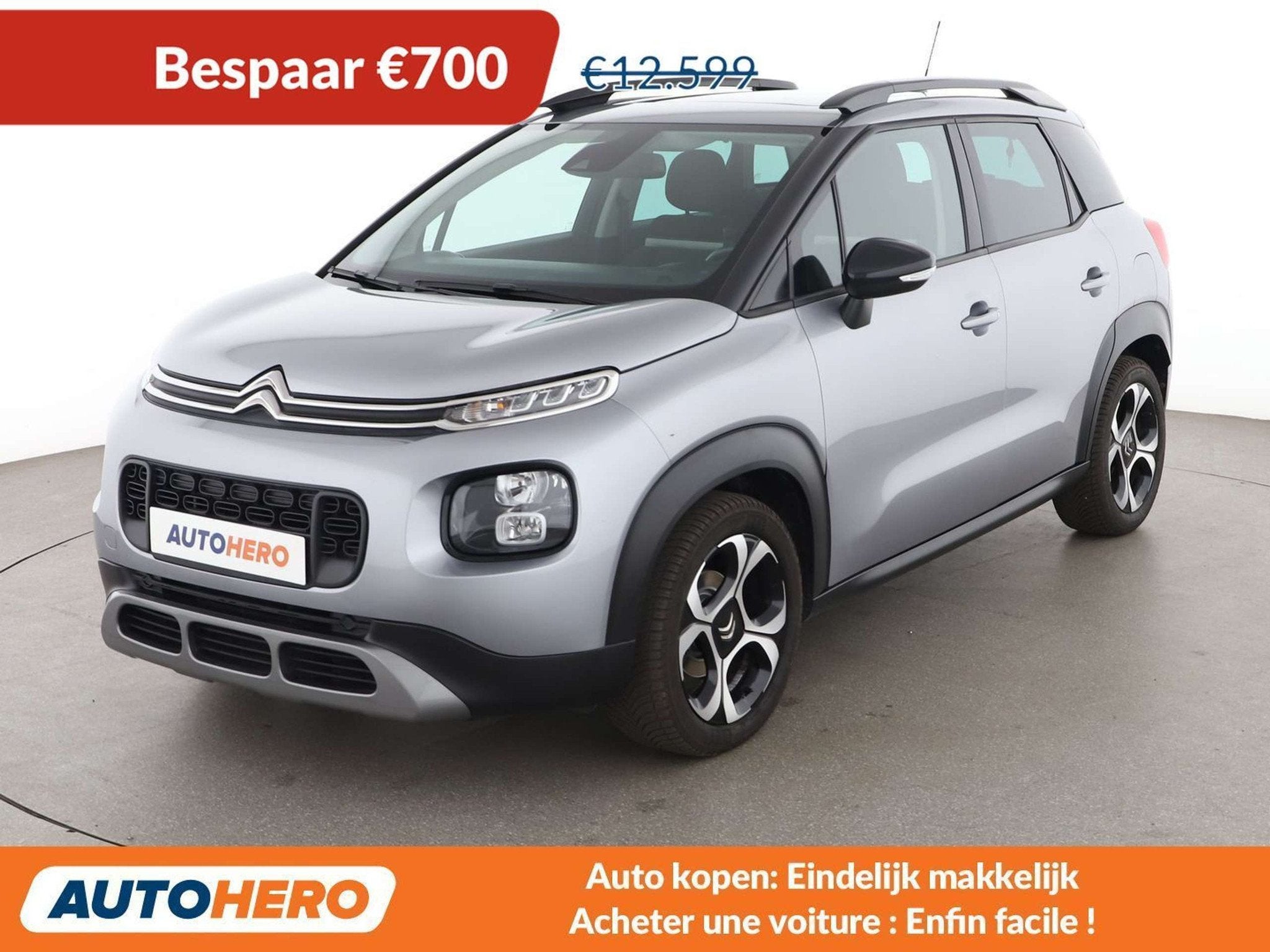 Citroën C3 Aircross 1.5 Blue-HDi Shine, Argent ou Gris, Achat, 1280 kg, Euro 6