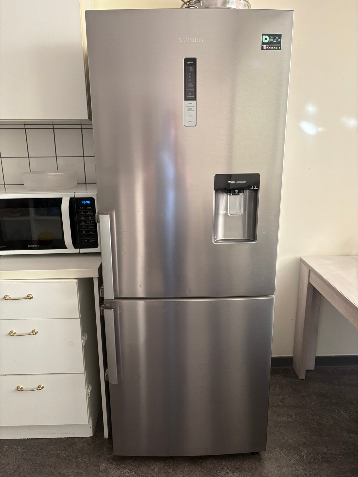 Koelkast Samsung, Classe énergétique A ou plus économe, Avec compartiment congélateur, 160 cm ou plus, Enlèvement