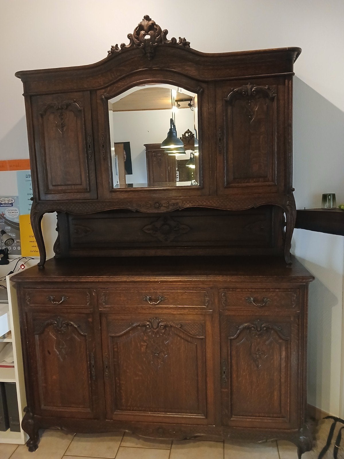 Meuble deux corps ancien, Enlèvement