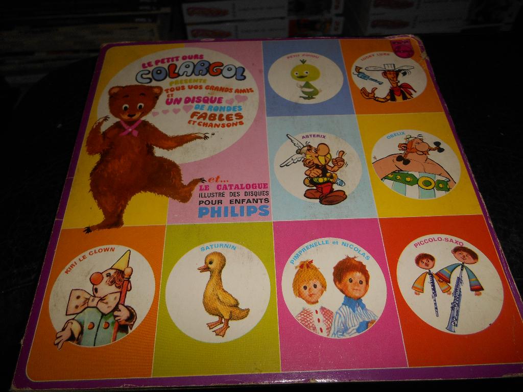 Livre - disque Colargol, Cd's en Dvd's, Vinyl | Kinderen en Jeugd, Ophalen of Verzenden
