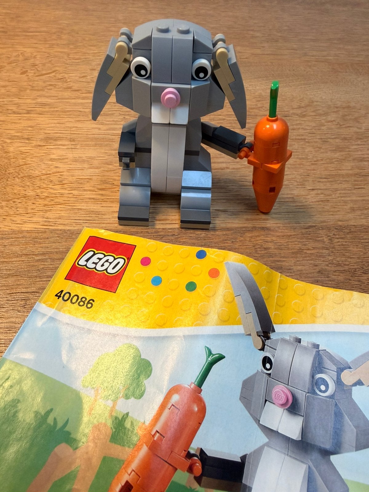 Lego paashaas 40086, Ophalen of Verzenden, Zo goed als nieuw, Lego