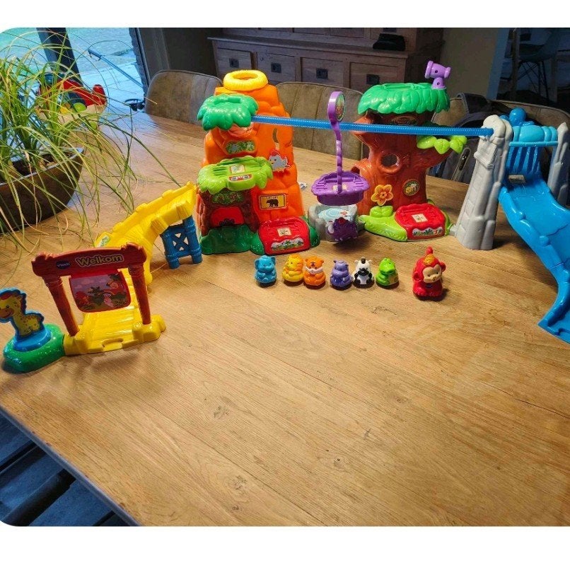 Zoef zoef dieren avonturenjungle, Kinderen en Baby's, Ophalen, Gebruikt