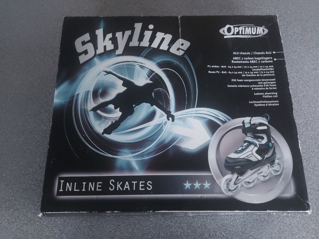 patins à roulettes Skyline taille 38-41, Sports & Fitness, Patins à roulettes alignées, Enlèvement ou Envoi, Utilisé