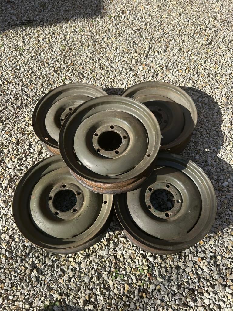 Jante M201 Jeep Willys (5), Enlèvement, Armée de terre, Autres types