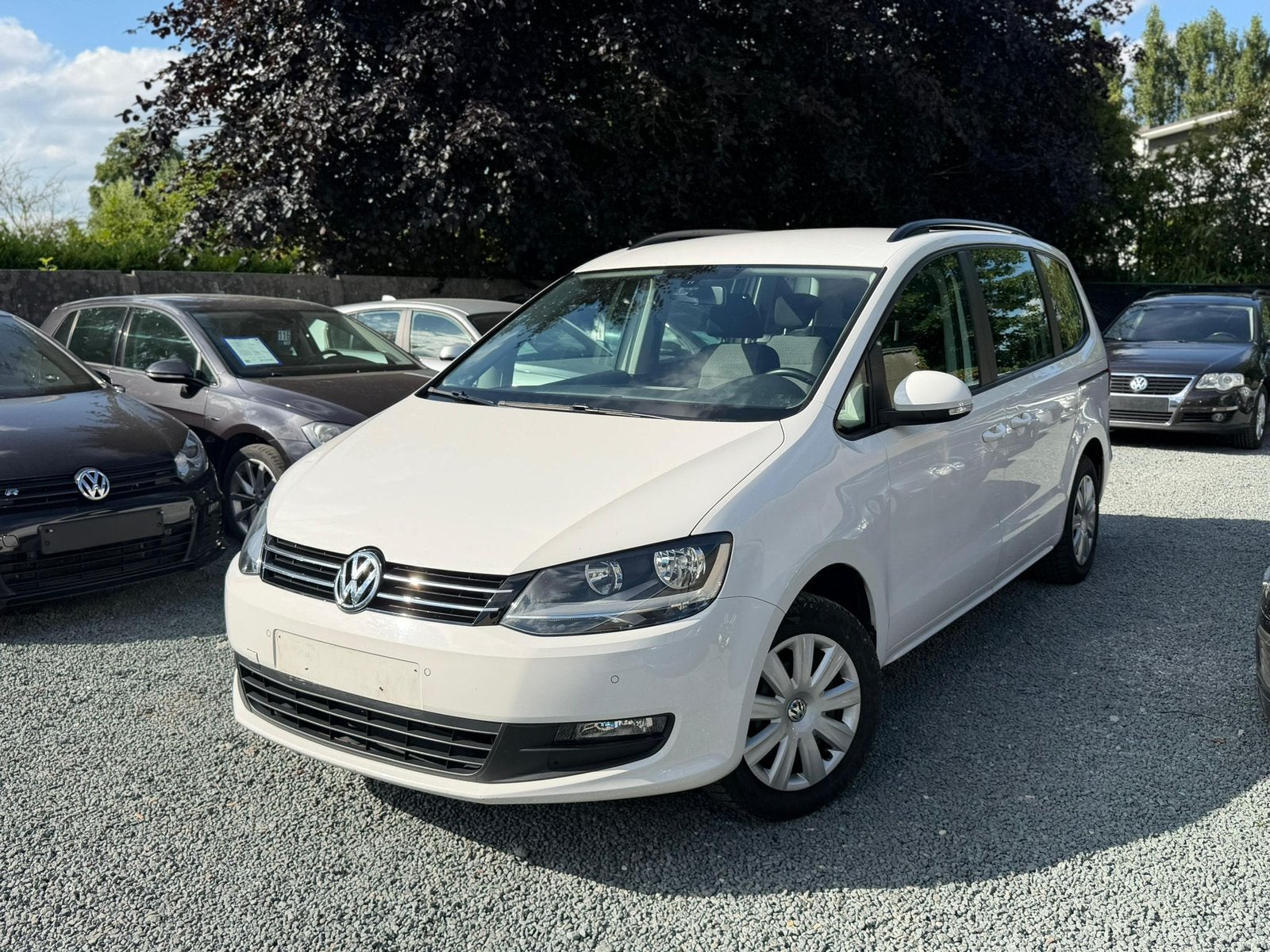 Volkswagen Sharan 1.4 TSI – 7 zitplaatsen – 2010 –141.000 km, Auto's, Volkswagen, Wit, Bedrijf, Handgeschakeld, Airconditioning