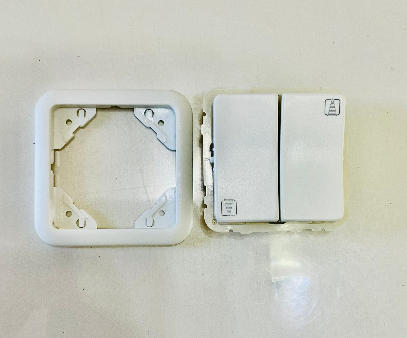 Rolluik schakelaar, Bricolage & Construction, Électricité & Câbles, Enlèvement, Comme neuf, Interrupteur