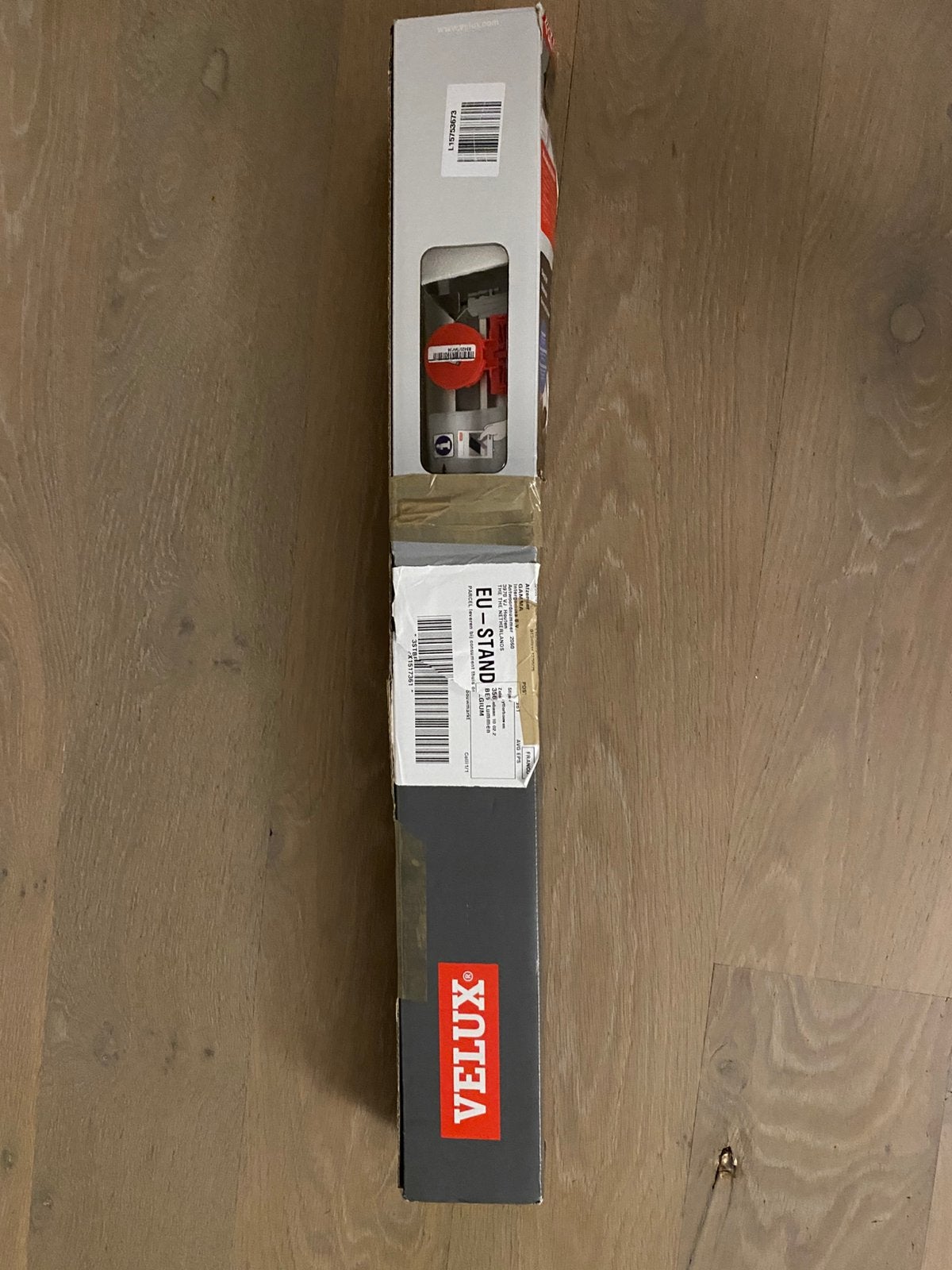 Velux rolgordijn verduisterend handbediend DKL MK04 0705S, Ophalen, Nieuw, Grijs
