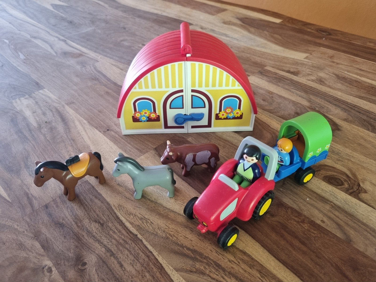 Playmobile boerderij huisje, Ophalen of Verzenden, Gebruikt, Complete set