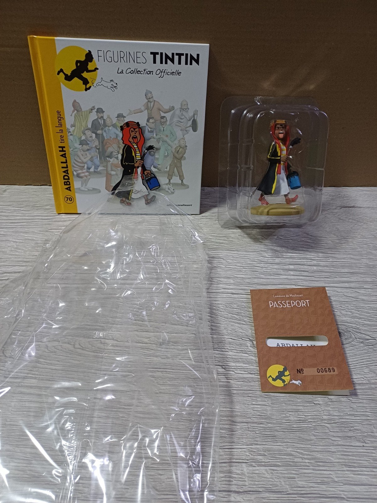 Abdallah 70 Kuifje figuur, Ophalen of Verzenden, Kuifje, Zo goed als nieuw, Beeldje of Figuurtje