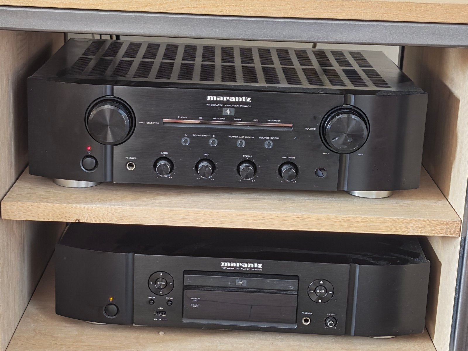 Marantz PM et ND 8006 noirs, TV, Hi-fi & Vidéo, Enlèvement, Marantz