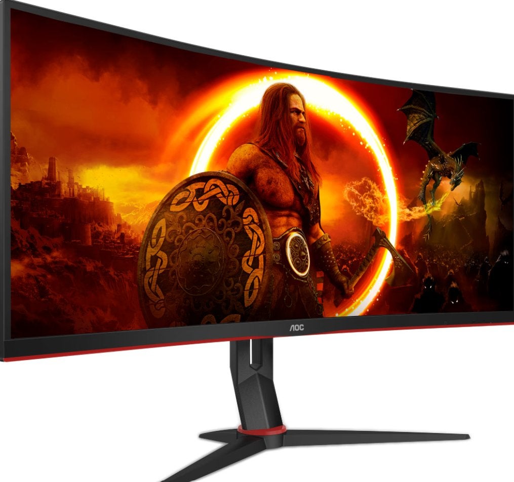 Moniteur de jeu ultra-large incurvé AOC CU34G2X/BK 34 pouces, Informatique & Logiciels, Moniteurs, Gaming, Autres résolutions