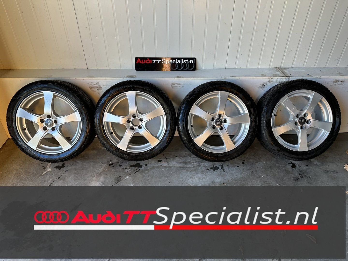 All Season banden set op 17" velgen Audi TT MK1, Autos : Pièces & Accessoires, Pneus & Jantes, Pneus et Jantes, 4 Saisons, -, Véhicule de tourisme