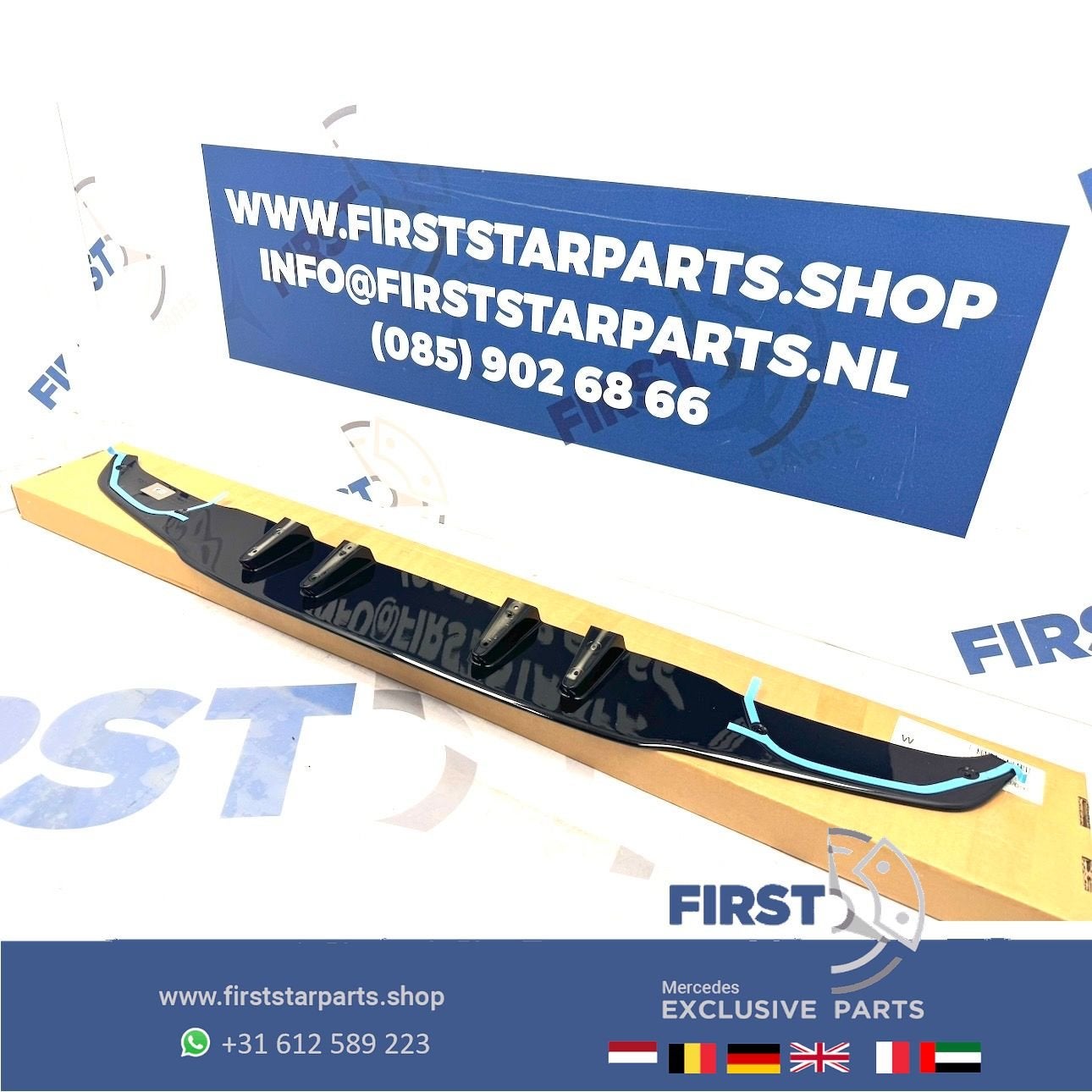 W177 45 AMG AERO ACHTERBUMPER SPOILER A1778855404 ORIGINEEL, Utilisé, -, -, Enlèvement ou Envoi