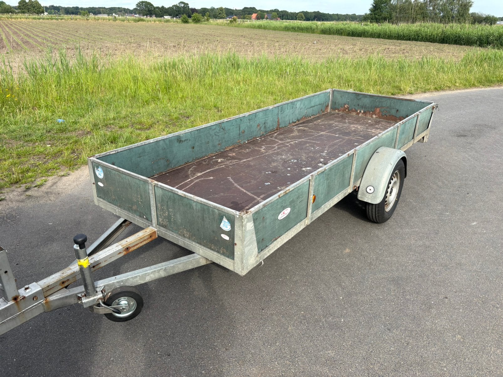 Aanhangwagen 750kg, Ophalen, Gebruikt