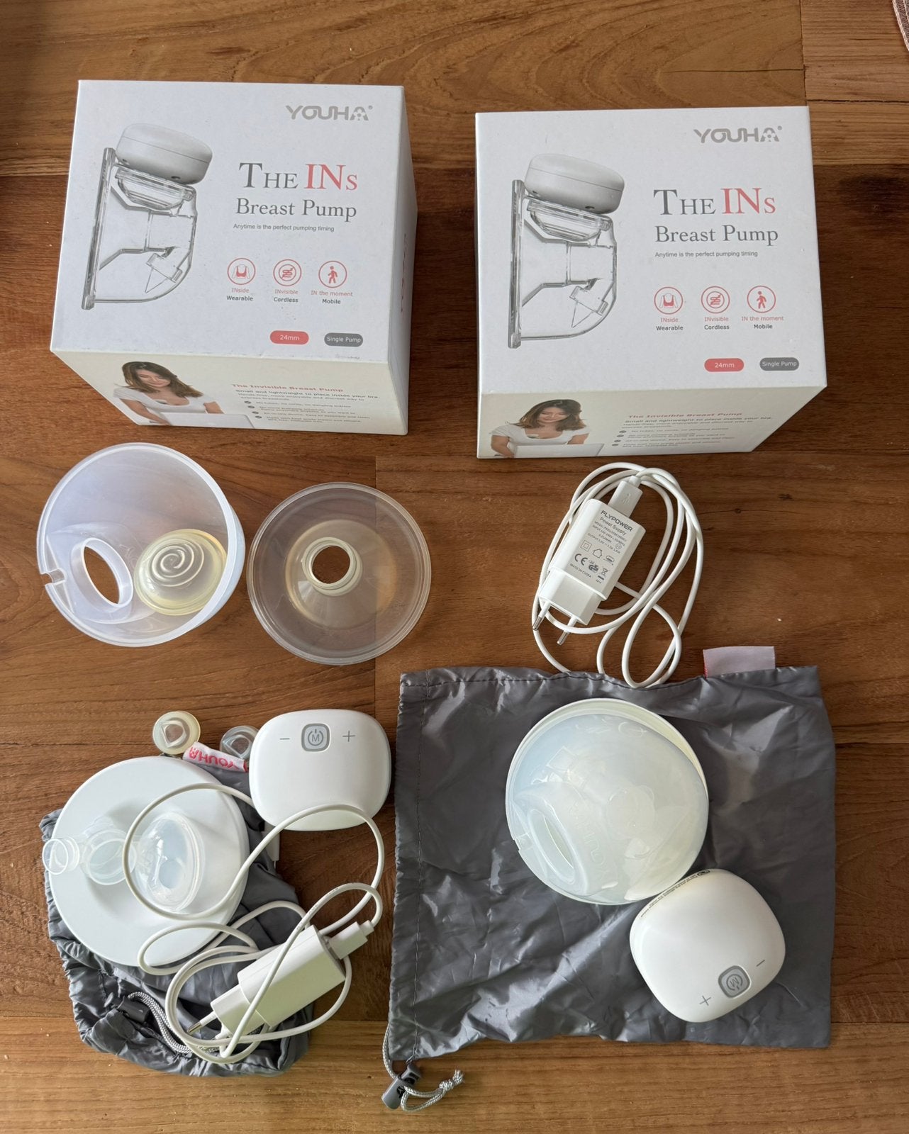 Dubbele borstkolf handsfree, Ophalen, Youha, Borstkolf, Zo goed als nieuw