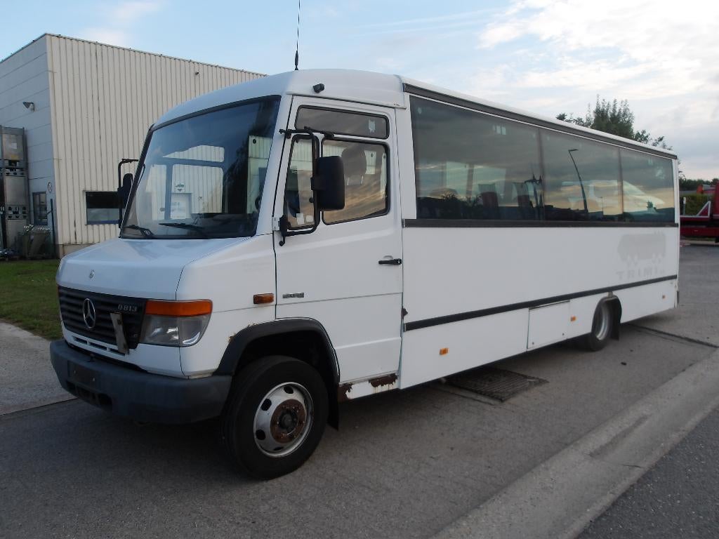 Mercedes-Benz Vario 813 (Stock ID 754), Auto's, Vrachtwagens, Wit, Mercedes-Benz, Bedrijf, Euro 4