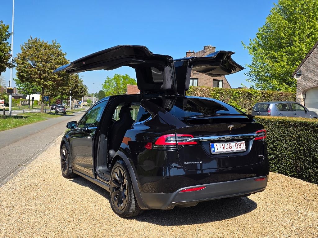 Tesla 100d long range 7zit carbon edition. Btw incl, Auto's, Tesla, Automaat, Model X, Leder, SUV of Terreinwagen